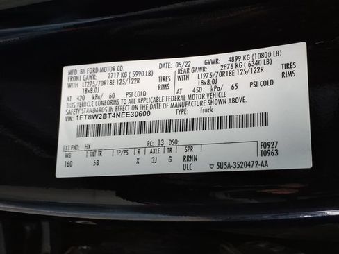 Used 2022 Ford F250 Lariat w/ Lariat Ultimate Package AWD/4WD image 31