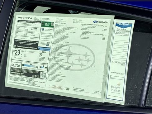 New 2026 Subaru Impreza RS image 24