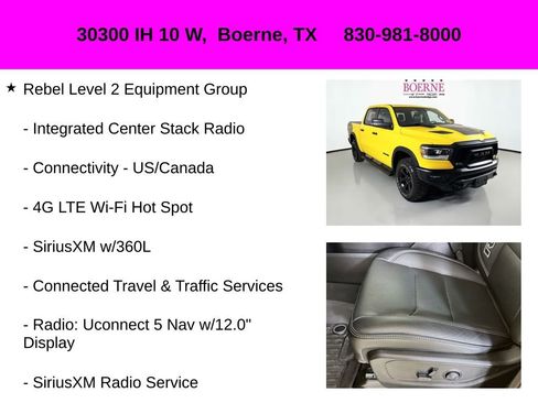 Used 2023 RAM 1500 Rebel w/ Rebel Level 2 Equipment Group image 38