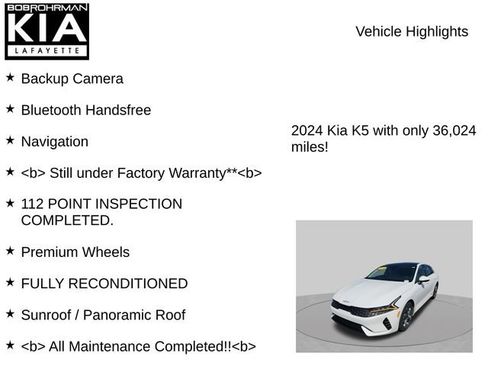 Used 2024 Kia K5 EX FWD image 7