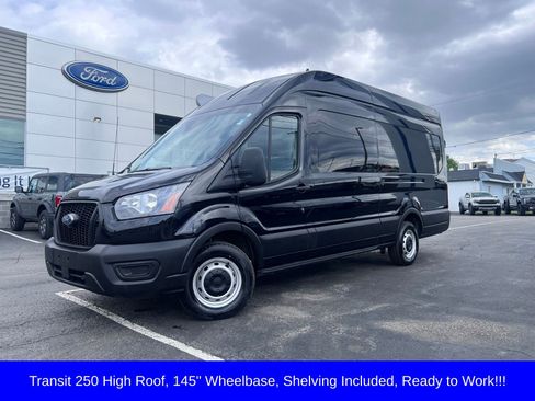 Used 2023 Ford Transit 250 148 High Roof Extended w/ Load Area Protection Package RWD image 1