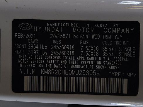 Used 2021 Hyundai Palisade SEL AWD/4WD image 33
