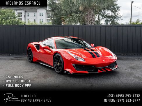 Used 2019 Ferrari 488 Pista Coupe RWD image 1