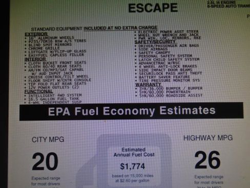 Used 2010 Ford Escape XLS image 10