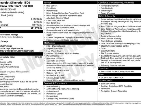 New 2025 Chevrolet Silverado 1500 Custom image 22