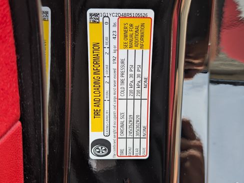 Used 2024 Chevrolet Corvette Stingray Premium Cpe w/ 3LT RWD image 38