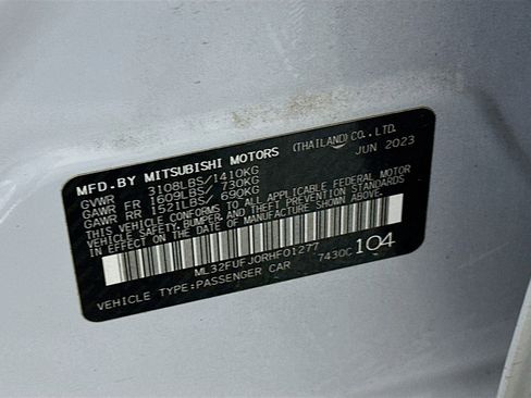 Used 2024 Mitsubishi Mirage G4 ES FWD image 12