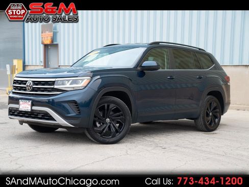 Used 2022 Volkswagen Atlas SE image 1