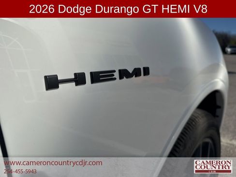 New 2026 Dodge Durango GT w/ Blacktop Package image 20
