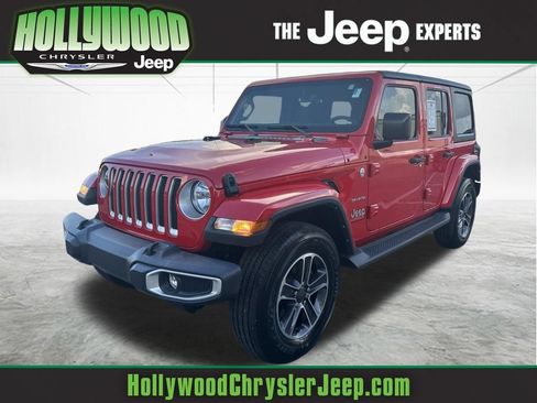 Used 2023 Jeep Wrangler Unlimited Sahara AWD/4WD image 1