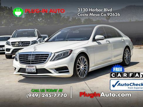 Used 2016 Mercedes-Benz S 550 Sedan image 1