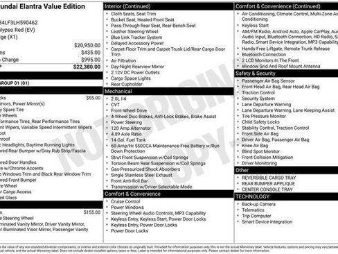 Used 2020 Hyundai Elantra Value Edition FWD image 30