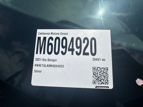 Used 2021 Kia Stinger GT-Line RWD image 19