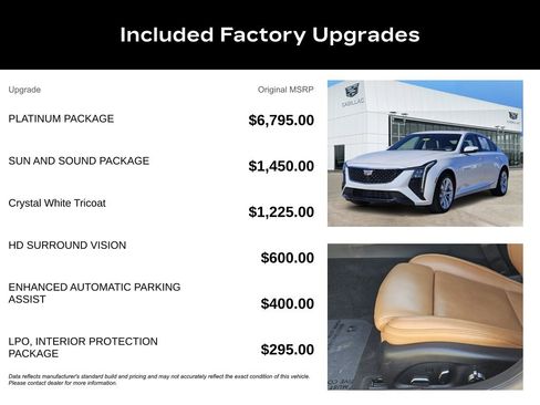 Certified 2025 Cadillac CT5 Premium Luxury w/ Platinum Package image 26