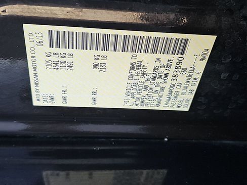 Used 2016 Nissan Maxima 3.5 SL w/ Interior Lighting Package image 17