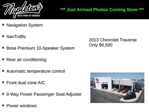 Used 2013 Chevrolet Traverse LT AWD/4WD image 1