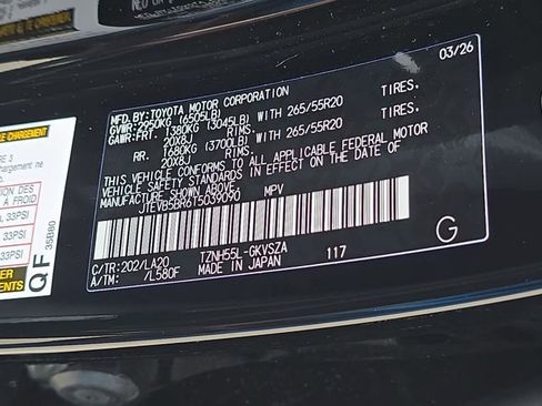 New 2026 Toyota 4Runner Limited AWD/4WD image 36