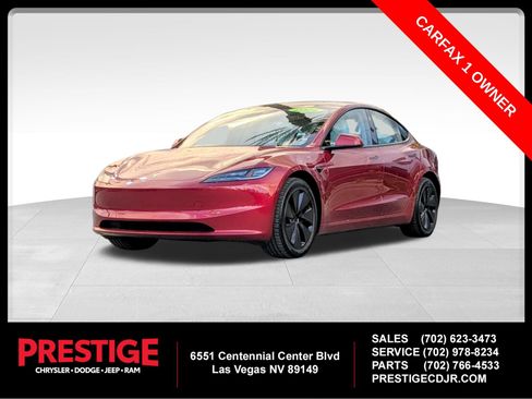 Used 2024 Tesla Model 3 Long Range RWD image 1