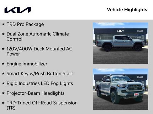 Used 2021 Toyota Tacoma TRD Pro AWD/4WD image 2