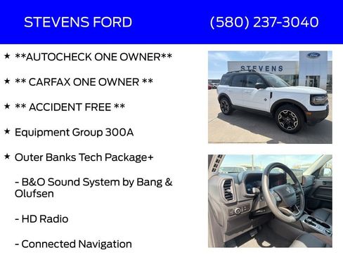 Used 2025 Ford Bronco Sport Outer Banks w/ Outer Banks Tech Package+ image 6