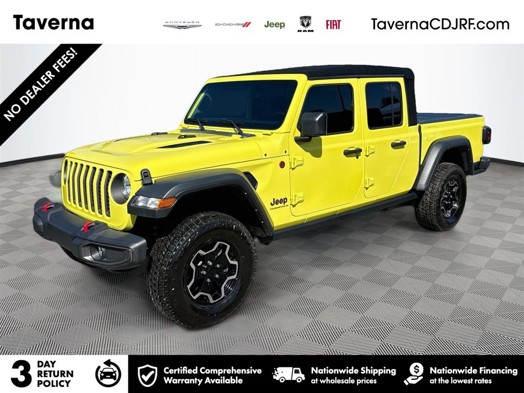 Certified 2023 Jeep Gladiator Rubicon w/ Cold Weather Group AWD/4WD image 1