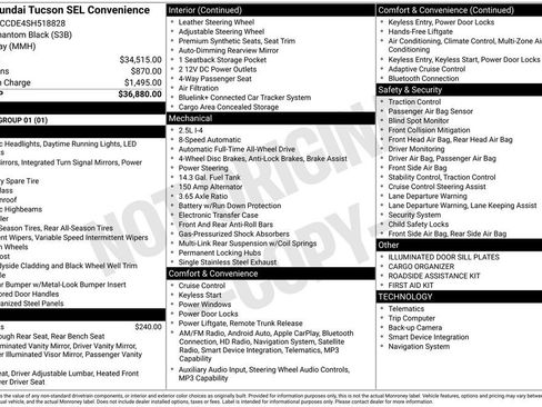 Used 2025 Hyundai Tucson SEL image 3