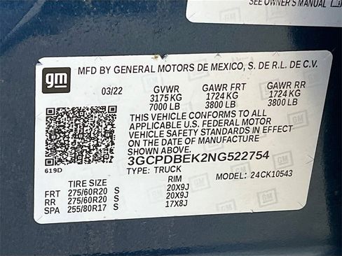 Used 2022 Chevrolet Silverado 1500 Custom image 30