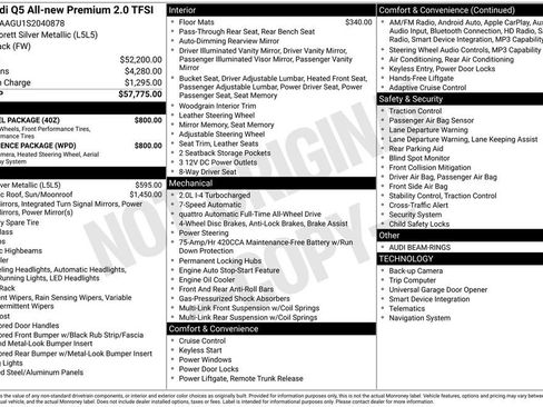 Certified 2025 Audi Q5 Premium w/ Convenience Package AWD/4WD image 43