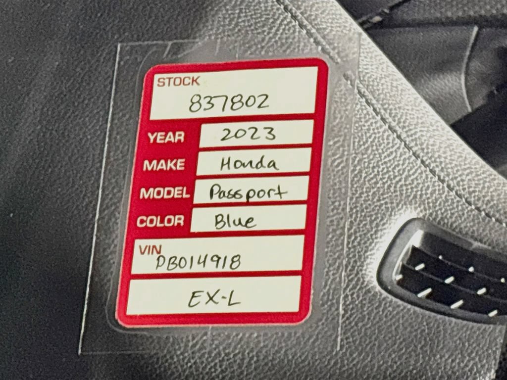 Certified 2023 Honda Passport EX-L image 26