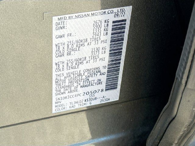 Used 2023 Nissan Pathfinder SL AWD/4WD image 33