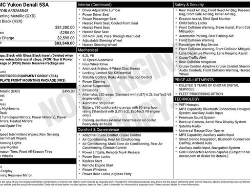 Used 2025 GMC Yukon Denali AWD/4WD image 3