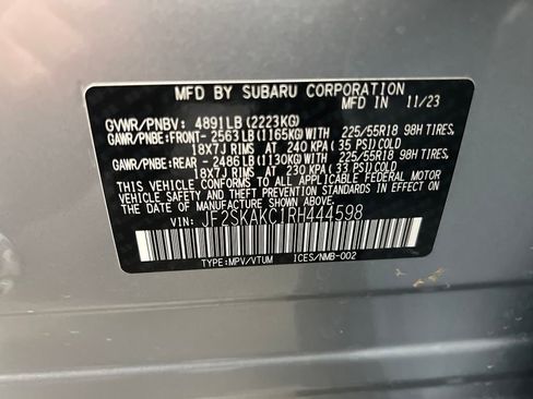 Used 2024 Subaru Forester Limited AWD/4WD image 33