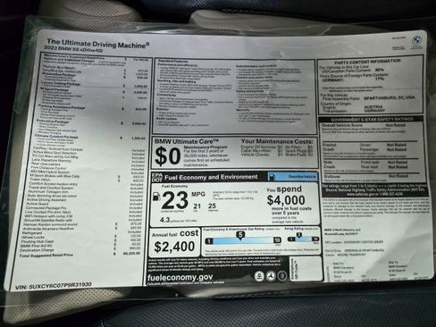 Used 2023 BMW X6 xDrive40i w/ Executive Package image 47