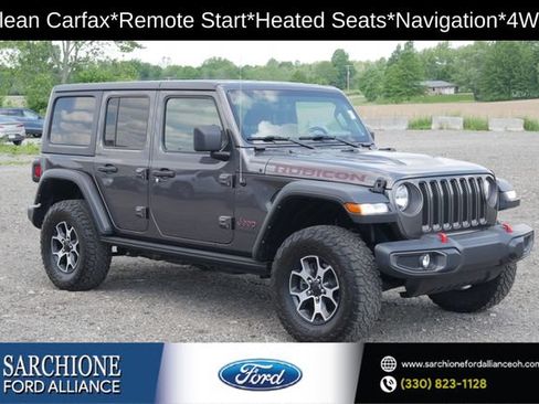 Used 2021 Jeep Wrangler Unlimited Rubicon AWD/4WD image 1