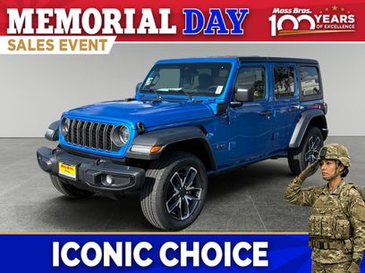 New 2025 Jeep Wrangler Unlimited Sport S 4xe w/ Dual Top Group