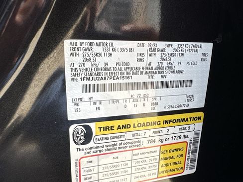 Used 2023 Ford Expedition Limited AWD/4WD image 32