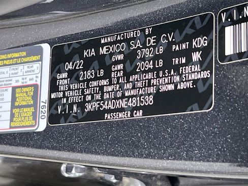 Used 2022 Kia Forte GT-Line w/ GT-Line Premium Package image 31