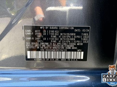 Certified 2024 Subaru Crosstrek 2.5i Limited w/ Popular Package #4A AWD/4WD image 33