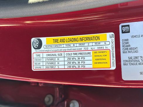 Used 2021 GMC Yukon SLT w/ SLT Premium Package image 33