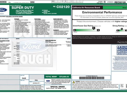 Used 2024 Ford F250 Lariat w/ FX4 Off-Road Package AWD/4WD image 4