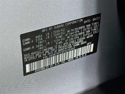 Used 2023 Subaru Outback Touring image 34