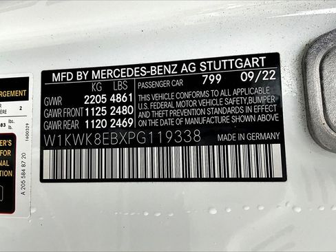 Certified 2023 Mercedes-Benz C 300 4MATIC Cabriolet image 34