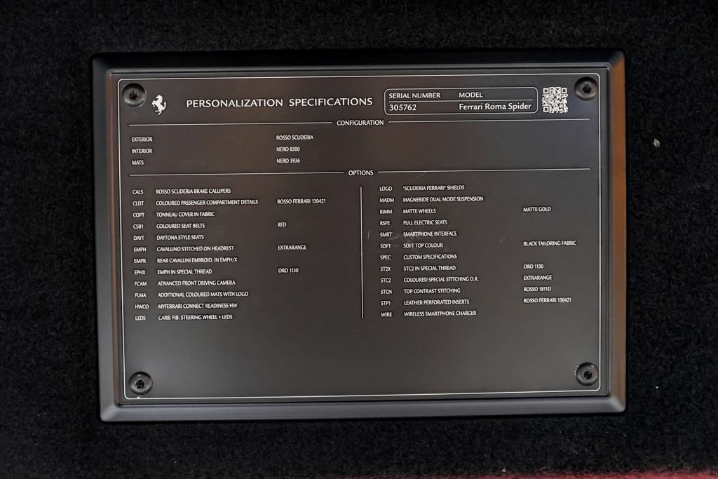 Used 2024 Ferrari Roma Spider RWD image 45