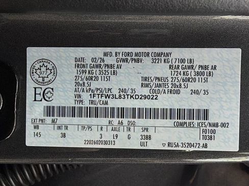 Used 2026 Ford F150 XLT w/ Equipment Group 303A High AWD/4WD image 41