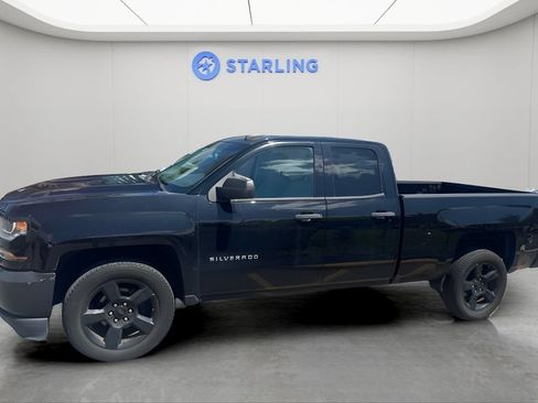 Used 2017 Chevrolet Silverado 1500 W/T w/ Black Out Edition RWD image 2