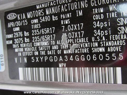 Used 2016 Kia Sorento LX w/ LX Convenience Package image 32