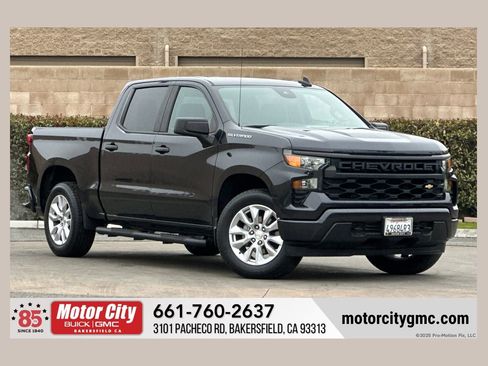 Certified 2022 Chevrolet Silverado 1500 Custom image 1