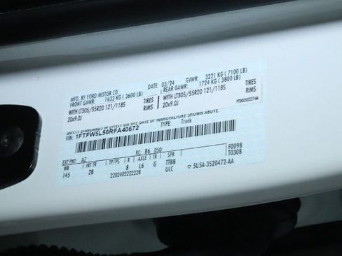 Used 2024 Ford F150 Lariat w/ Equipment Group 502A High image 25