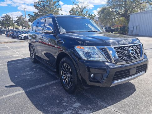 Certified 2019 Nissan Armada Platinum w/ Captain's Chairs Package image 3