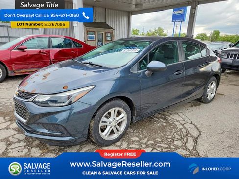 Used 2017 Chevrolet Cruze LT w/ Sun And Sound Package FWD image 1